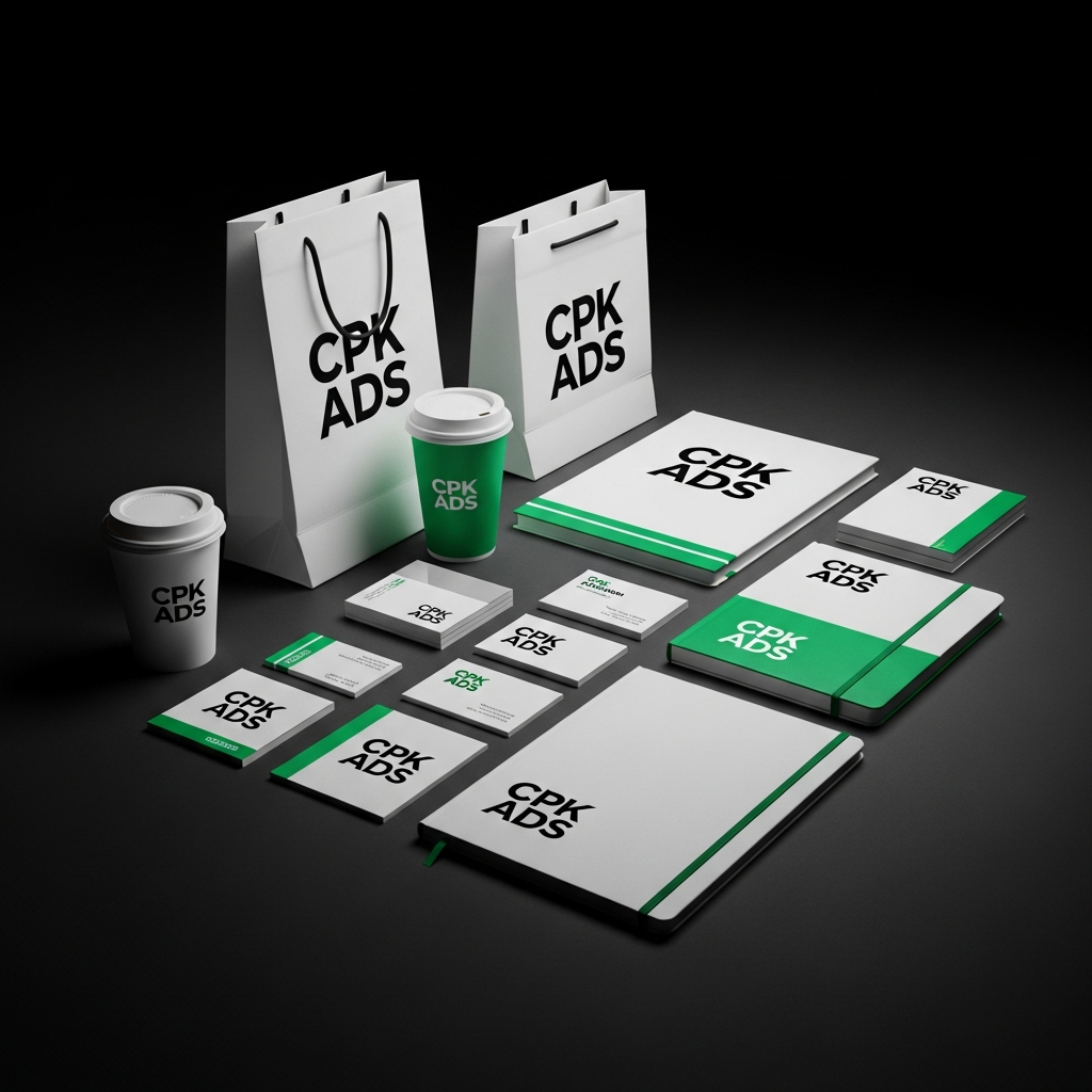 Premium branded print collateral by CPK ADS